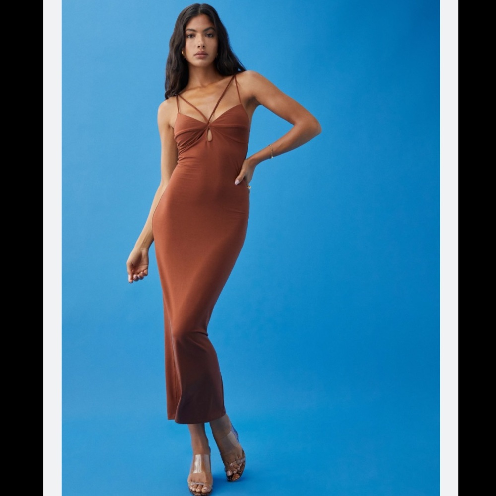 Reformation Lainey Knit Dress Sz M - Picture 4 of 4